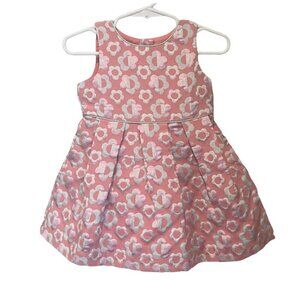 Cat & Jack Floral Fashion Dress Toddlers 18M 2 Piece Bloomers Wedding Formal